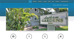 Desktop Screenshot of lathamgardensapts.com